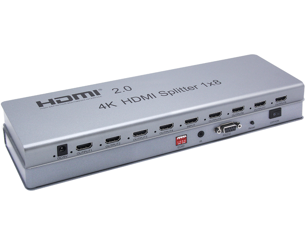 HDMI 2.0 Splitter 1x8